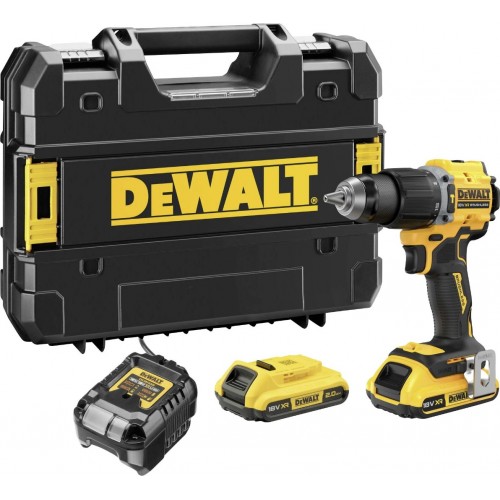 Dewalt DCD799D2T Çift Akülü Kömürsüz Darbeli Matkap 18V 2.0 Ah 