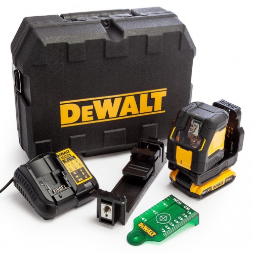 Dewalt DCLE34021D1 Yeşil Çizgi Lazer 18V 2AH