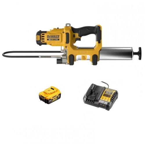 Dewalt DCGG581P1 Akülü Gres Tabancası Kömürsüz 2 Hızlı Kömürsüz 18V 5.0Ah 