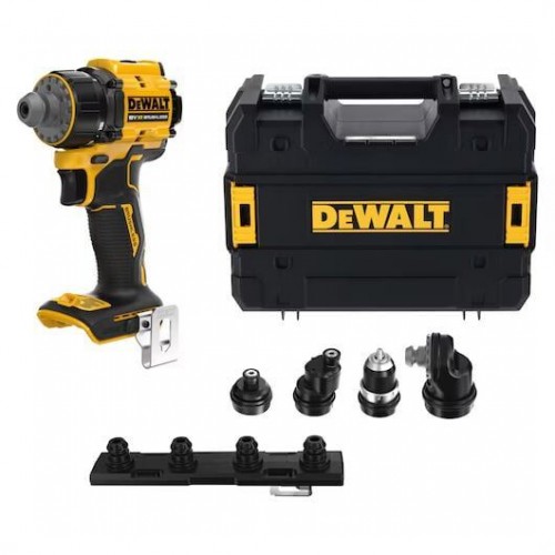 Dewalt DCD803NT Çok Başlıklı Matkap Multiset  Kömürsüz 18V ( Aküsüz )