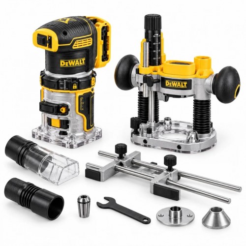 Dewalt DCW604N Akülü Freze 18V (Aküsüz)