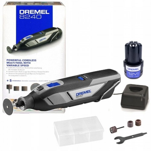 Dremel 8240-5 Çok Amaçlı El Motoru Akülü 5 Aksesuarlı F0138240JA