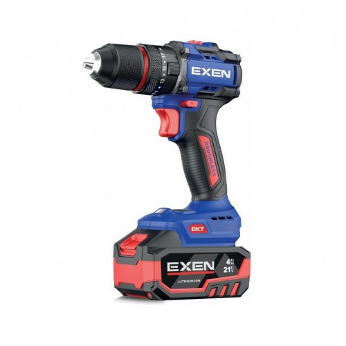 EXEN EN 274 DS Akülü Darbeli Matkap Kömürsüz 70Nm 21V 4AH