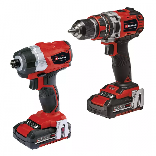 Einhell TP-18V Twin Pack BL Akülü Darbeli Vidalama Seti 18V 2.0Ah