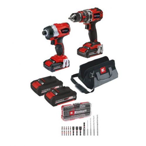Einhell TP-18V Twin Pack BL Akülü Darbeli Vidalama Seti 18V 2.0Ah