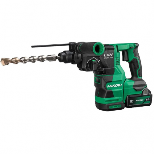 Hikoki DH1826DA-5.0 Şarjlı Kırıcı Delici Matkap Sds Plus 26mm 3.2j Kömürsüz 18v 5.0ah 