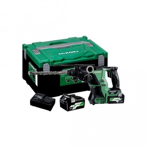 Hikoki DH36DPA-2.5 Kırıcı Delici Matkap SDS Plus Multi Volt Çift Akülü  36V 2.5Ah