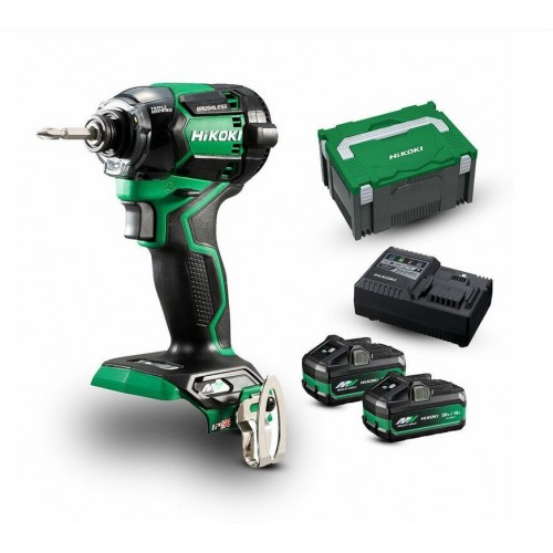 Hikoki WH36DC-2.5 Akülü Darbeli Torklu Vidalama 215 Nm 36V 2.5Ah