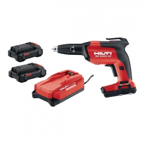Hilti ﻿﻿SD 5000-A22 Akülü Alçıpan Vidalama Makinası Çift akü