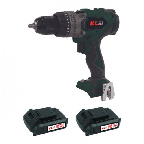 KLpro KLDM18BHX-20 Akülü Darbeli Matkap Kömürsüz 150Nm 18V 2Ah