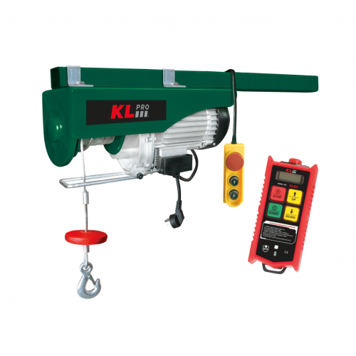 KLpro KLV400-RC Elektrikli Vinç Uzaktan Kumandalı 400/800Kg