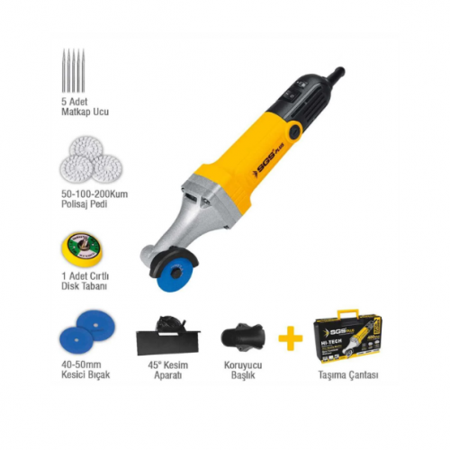 SGS 5295 ÇOK AMAÇLI DERZ AÇMA VE KESME MAKİNASI SETİ 400 Watt