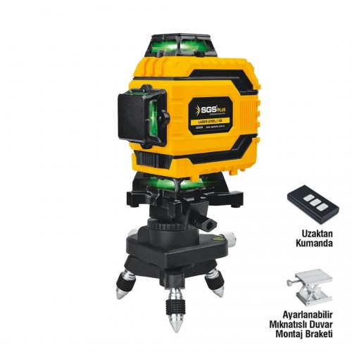 Sgs 5429 Lazer Hizalama 4 Kafa Yeşil 4*360