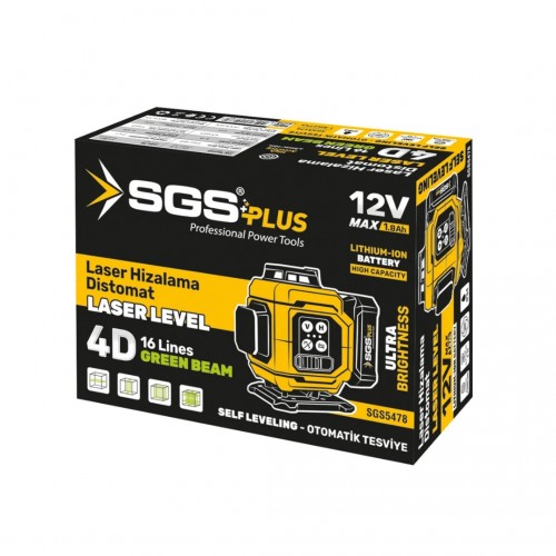 Sgs 5478 Lazer Hizalama Distomat (Şakül) 16 Line 4*360