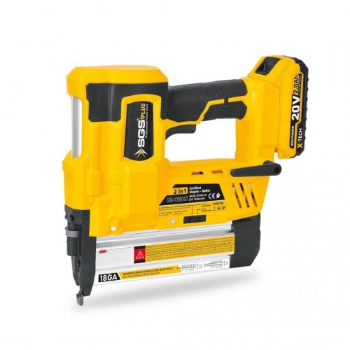 SGS 5165 Akülü Çivi ve Zımba Çakma Makinası  20 Volt 4 Amper