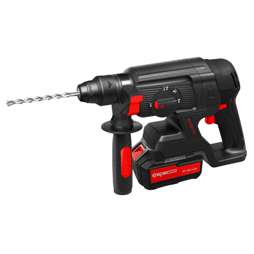Specco XBS20V-SDS26 Akülü Kırıcı Delici 26 mm Black Spark 20V (4.0Ah Çift Akü Seti)