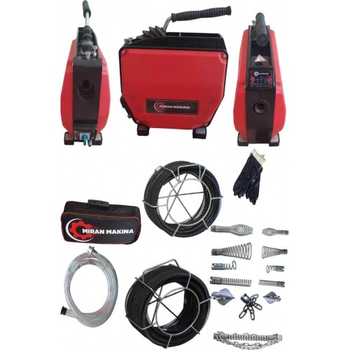 Miran Kanal Açma Makinesi 16-22 Mm Set