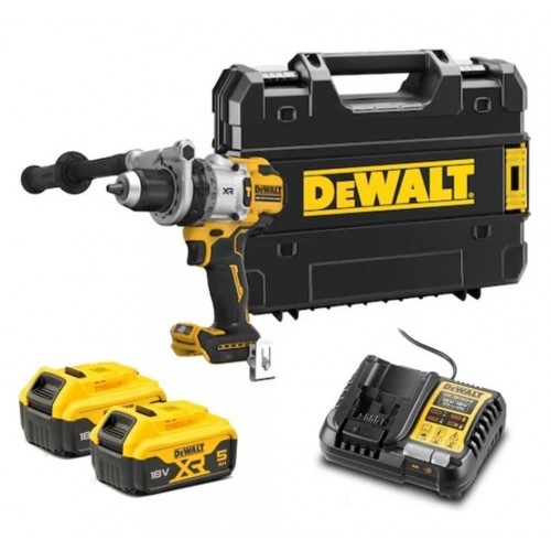 Dewalt DCD1007P2 Darbeli Matkap XR Premium Kömürsüz 169Nm 18V 5.0AH
