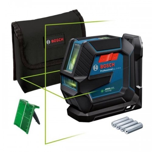 Bosch GLL 2-15G + LB10 Lazer Hizalama Yeşil