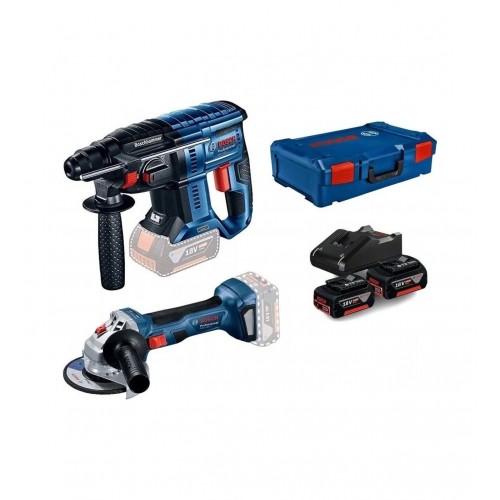 Bosch GBH 180-LI  + GWS 180-LI  Akülü Kırıcı Delici Ve Avuç Taşlama Seti