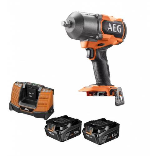 Aeg BSS 18HTF12BL-502c Akülü Somun Sökme 1/2'' 1220Nm 18V 5.0Ah