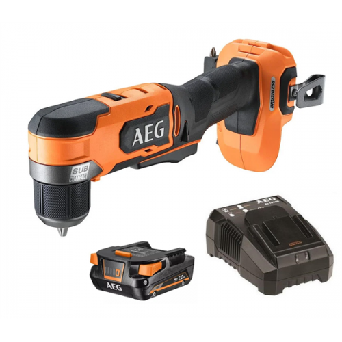 Aeg BS 18SRABL-201C Akülü Köşe Matkabı 18v 2ah