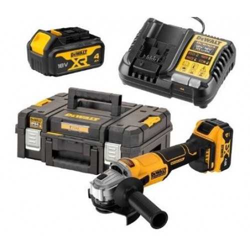 Dewalt DCG407M2T Akülü Avuç Taşlama Kömürsüz 18v 2X4.0Ah