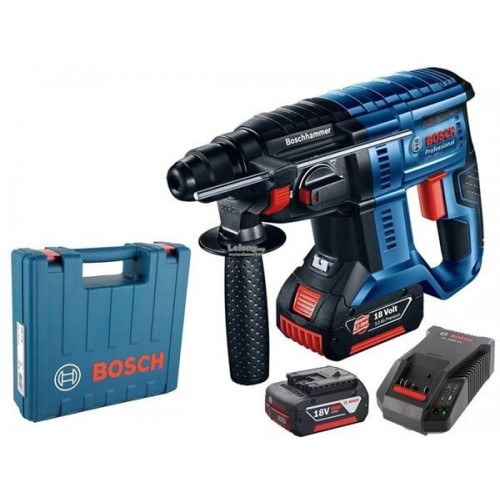 Bosch Gbh 180-Li Akülü Kırıcı Delici 18v 4ah Çift Akü