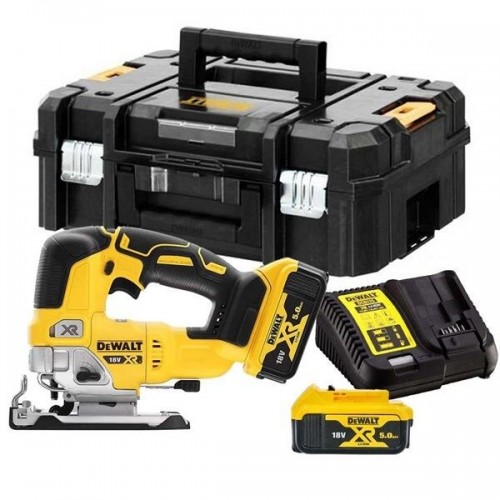 Dewalt Dcs334P2 Akülü Dekupaj Testere Kömürsüz Çift Akü 18V 5Ah