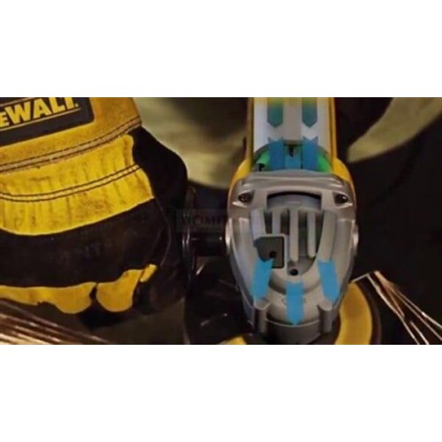 Dewalt DWE4357 Kömürsüz Taşlama Devir Ayarlı 125mm 1700W