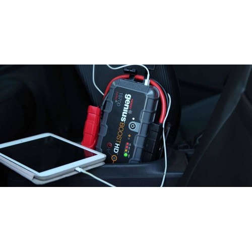 NOCO Genius GB70 Akü Takviye 12V 2000Amp Ultrasafe Lityum  + Powerbank + Led Lamba