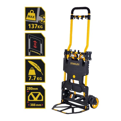 Stanley FT585 Çok Fonksiyonlu Katlanır El Arabası 70/137Kg