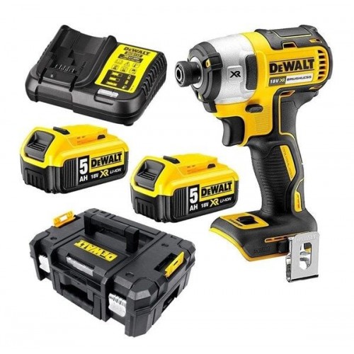 Dewalt Dcf887P2 Darbeli Tornavida Çift Akülü Kömürsüz Li-İon 18Volt/5.0Ah