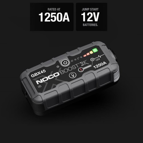 NOCO Genius GBX45 Akü Takviye 12V 1250Amp Ultrasafe Lityum + Powerbank + Led Lamba