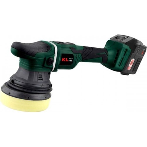 KLpro KLPS18B-50 Akülü Orbital Polisaj Makinesi Kömürsüz 125mm 18Volt5.0Ah