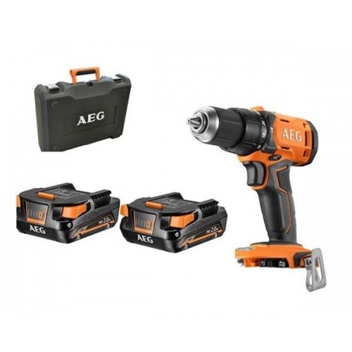 Aeg BSB 18G4-202C Darbeli Matkap Kömürsüz Çift Akü 18v 2ah
