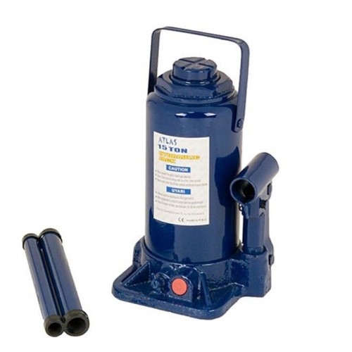 Atlas Atşk15 Hidrolik Şişe Kriko, Kapasite 15 Ton