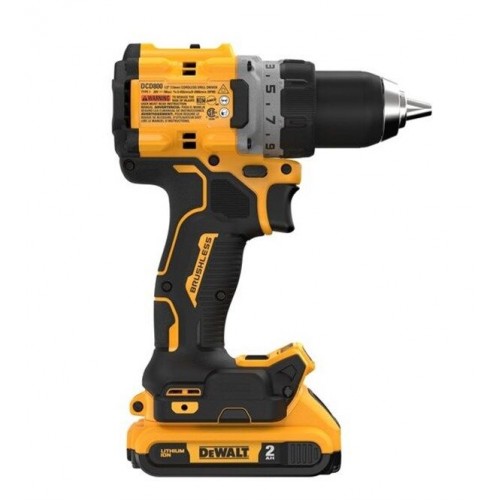 Dewalt DCD800D2T Darbesiz Vidalama Çift Akülü 90Nm 18Volt 2.0Ah