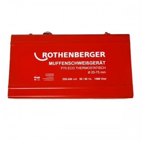 Rothenberger Roweld P75 Eco (Termostatik 20-75mm) Pprc Kaynak Makinesi 1099819