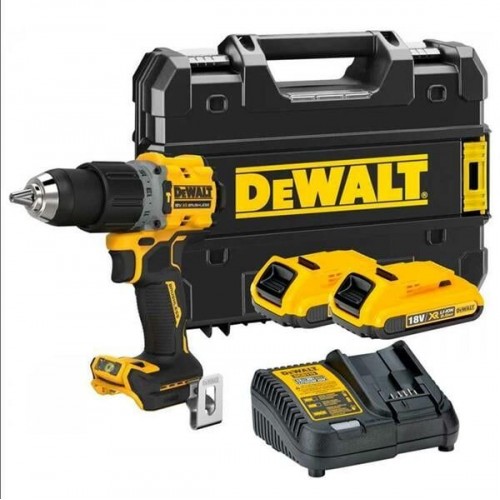 Dewalt DCD805D2T Kömürsüz Çift Akülü Darbeli Matkap 18V 2.0AH LI-ION