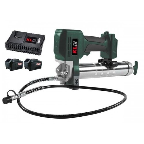 KLpro KLGT18-50 Akülü Gres Tabancası Çift Akü 18V 5Ah