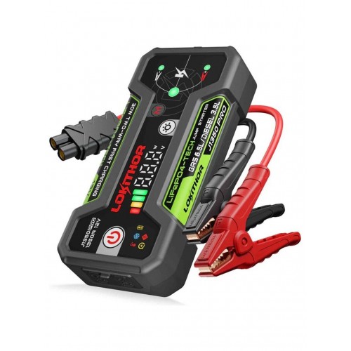 Lokithor J1350PRO Akıllı Akü Takviye + Powerbank + LED Lamba 12V 1350AMP Lifepo4