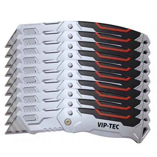 Vip-Tec VT875157 Katlanır Metal Maket Bıçağı (10'lu)