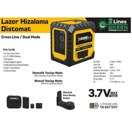 SGS 5427 LAZER HİZALAMA ÇİZGİ DİSTOMAT