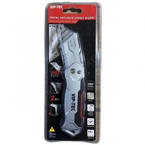 Vip-Tec VT875157 Katlanır Metal Maket Bıçağı